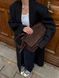 Stella Suede Tote Bag &mdash; Chocolate, 35&times;25&times;15 cm