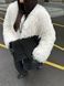 Stella Suede Tote Bag &mdash; Black, 35&times;25&times;15 cm