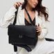 Gia Faux Leather Tote Bag &mdash; Black, 35&times;23&times;10 cm
