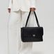 Gia Faux Leather Tote Bag &mdash; Black, 35&times;23&times;10 cm