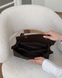 Iren Faux Leather Baguette Bag &mdash; Chocolate, 28&times;14&times;7 cm