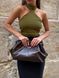 Katie Faux Leather Clutch Bag &mdash; Chocolate, 36&times;20&times;11 cm