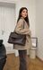 Stella Faux Leather Tote Bag &mdash; Chocolate, 35&times;25&times;15 cm